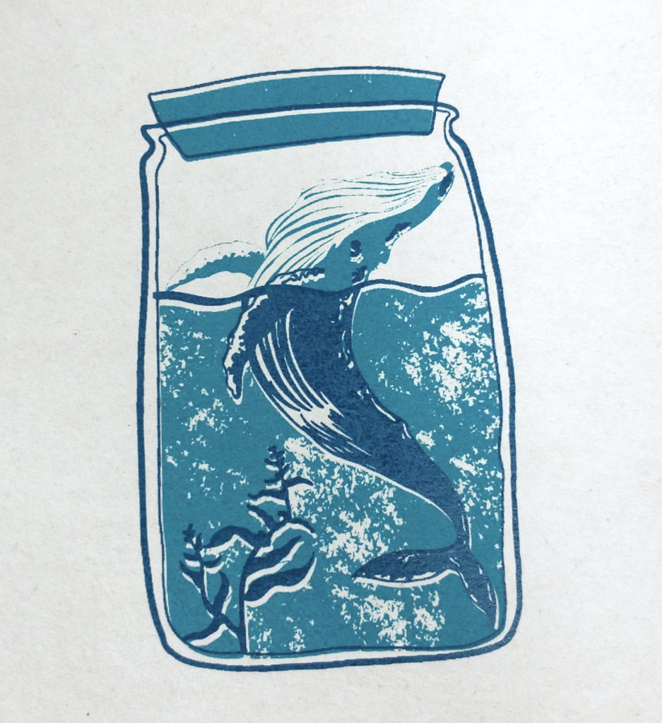 Ocean_Screenprint_DavisMoore_Printmaking